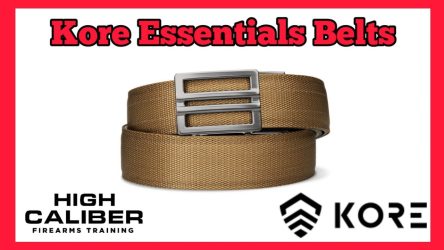 Kore Essentials Belts: A Review for EDC and Concealed Carry Needs